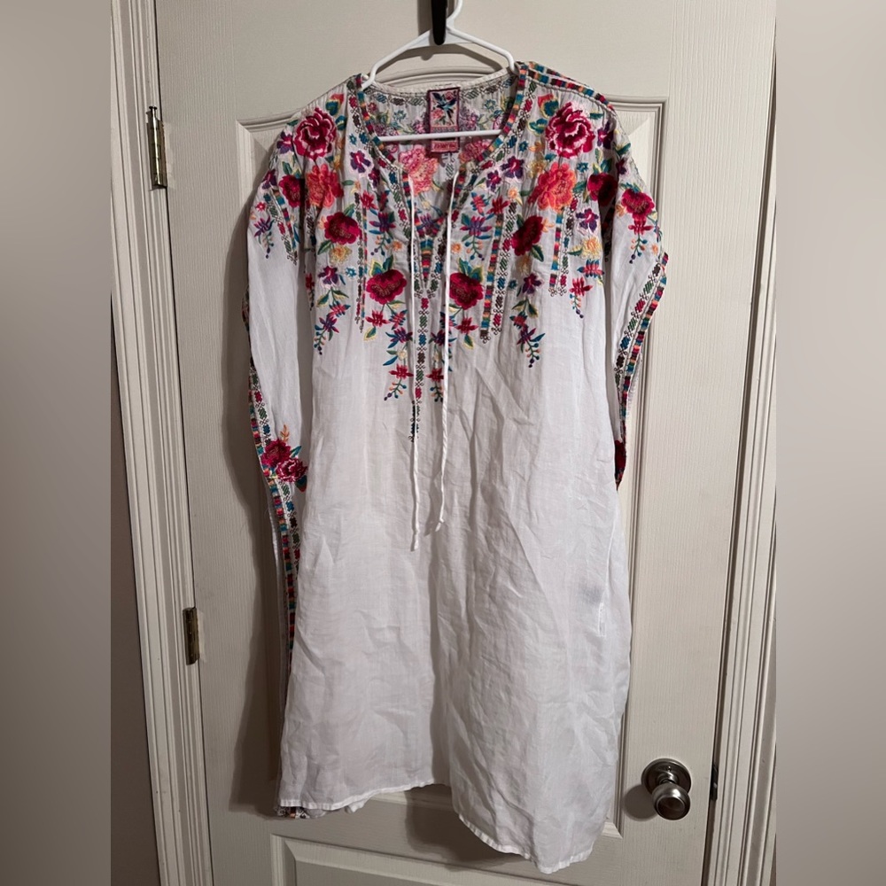 Johnny Was Tunic/Dress/Swim Coverup size medium